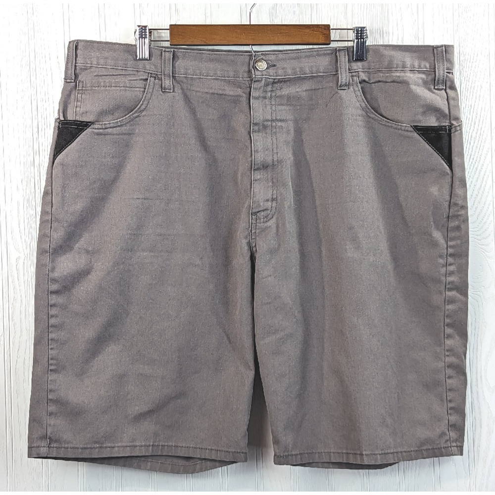 Dickies Men's Size 42 Flat Front Gray Chino Carpenter Pocket Work Shorts